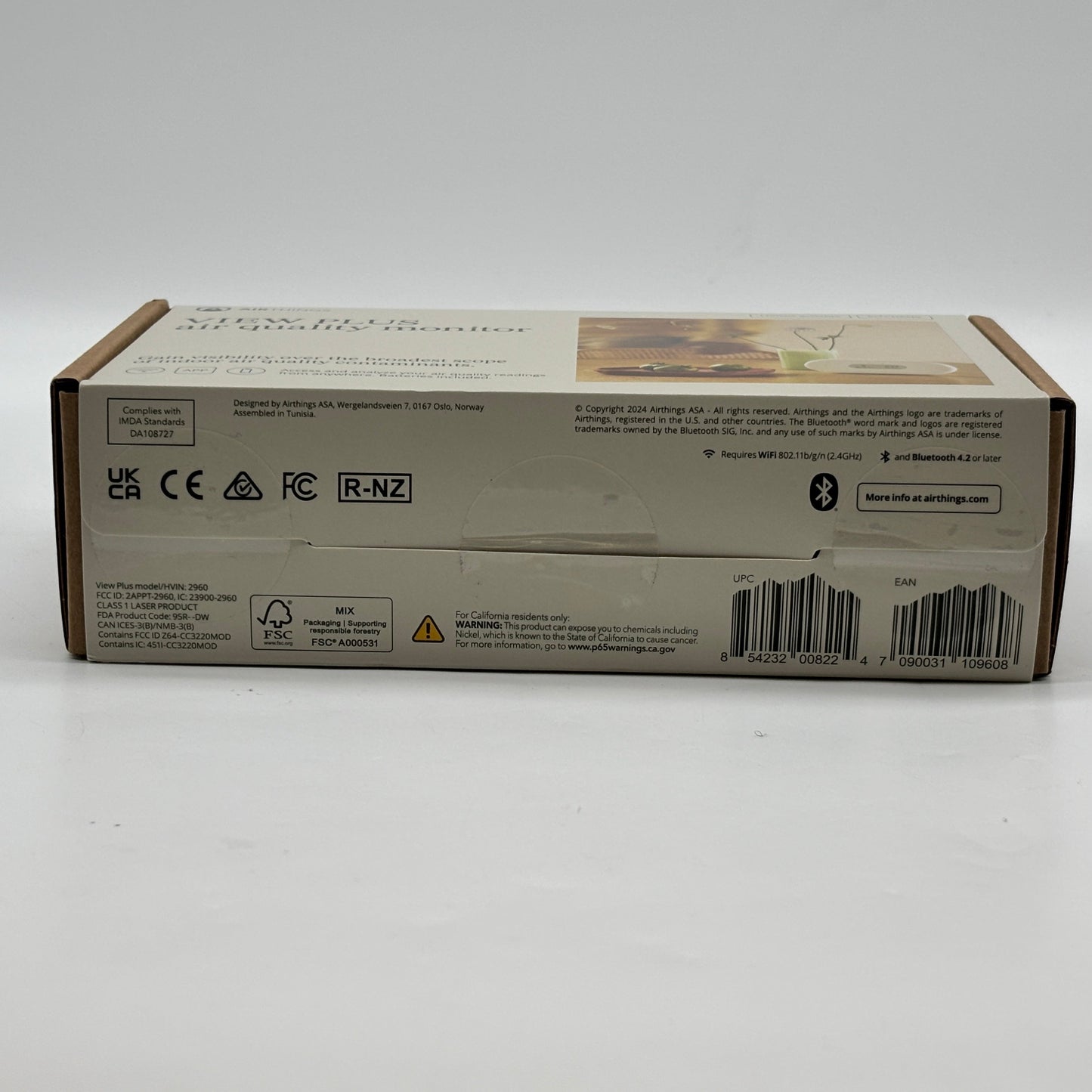 New Airthings View Plus Air Quality Monitor 2960