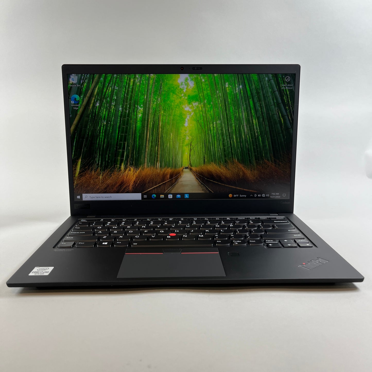 Lenovo ThinkPad x1 Carbon Gen 8  14" i7-10610U 1.8GHz 16GB RAM 512GB SSD READ