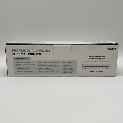 New Core Innovations Thermal Printer Wireless Thermal Printer CPT100LG