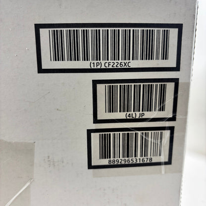 New HP CF226XC CF226-00913 Black LaserJet Toner Cartridge MFG Date 01/2022
