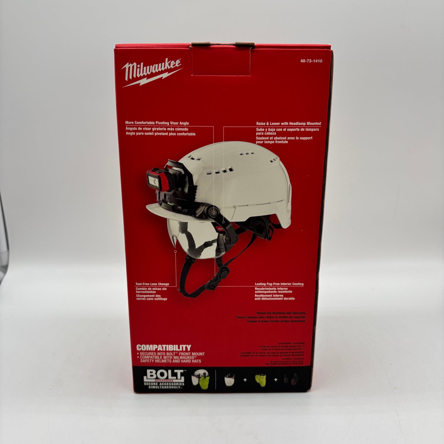 New Milwaukee 48-73-1410 Bolt Eye Visor