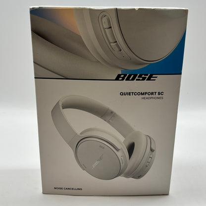 Bose QuietComfort SC Over-Ear Noise Cancelling Bluetooth Headphones White 8843677-1900