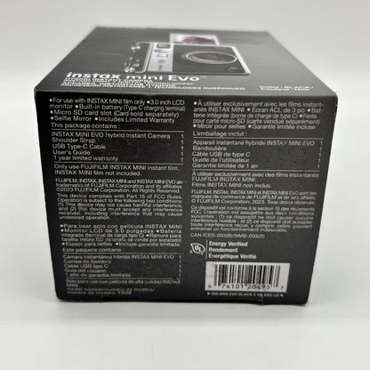 New Fujifilm Instax Mini Evo Hybrid Instant Camera 16812493