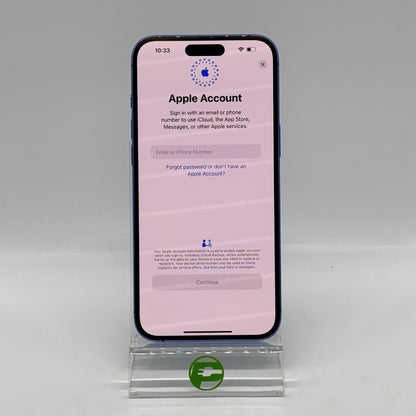 Unlocked Apple iPhone 16 Plus 128GB Blue MXUW3LL/A