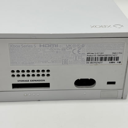 Microsoft Xbox Series S 512GB Console Gaming System White 1883