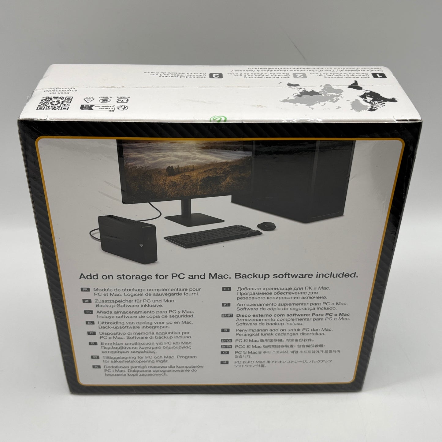 New SeaGate Expansion 8TB External HDD STK8000400