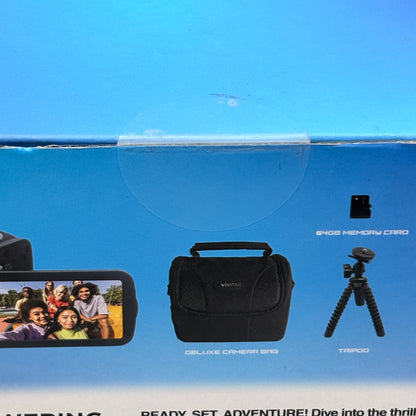 New Vivitar 8k Ultra HD Digital Camcorder Handheld DVR8K-BLK-STK-4
