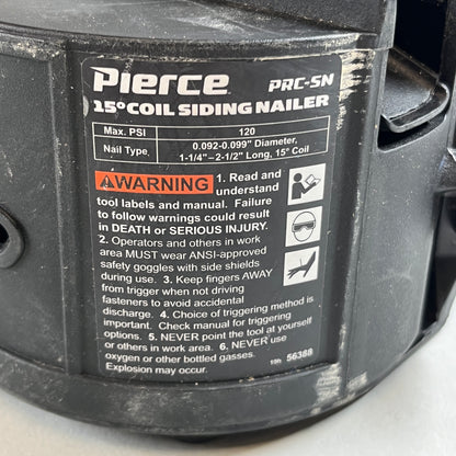 Pierce 56388 PRC-SN Professional Siding Nailer