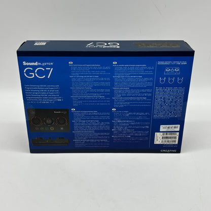 New Creative Sound Blaster GC7 Game Streaming USB DAC/Amp