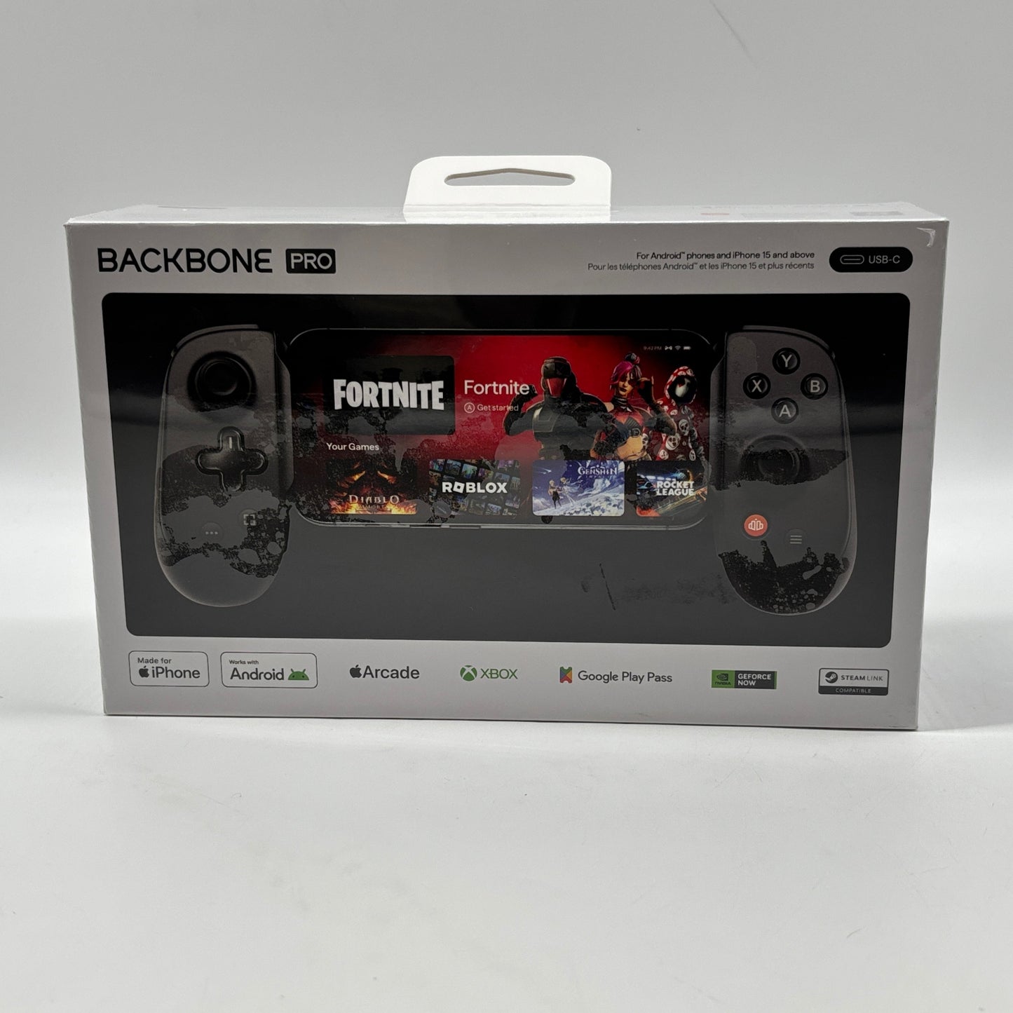 New BackBone Pro (USB-C) Mobile Gaming Controller BB-N1-B-R