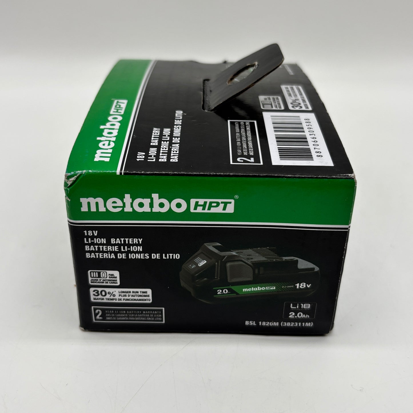 New Metabo HPT 18V Li-Ion Battery BSL 1820M