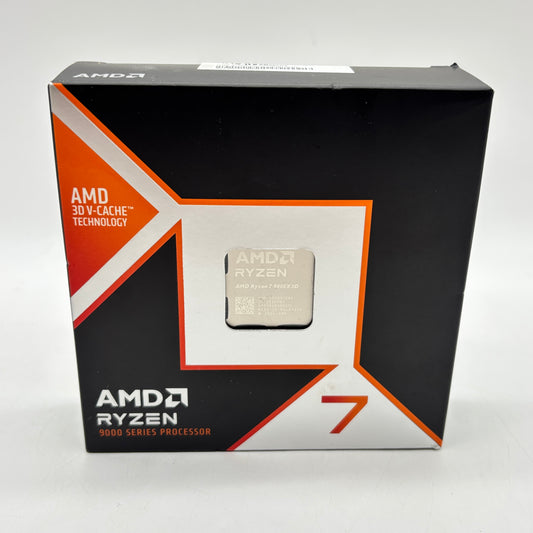 AMD Ryzen 7 9800X3D 5.20GHz 8 Core 100-000001084 16 Thread AM5