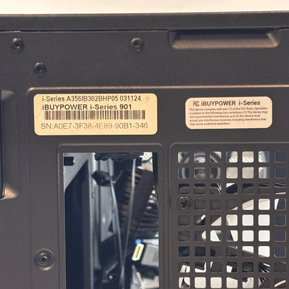 iBUYPOWER i-Series 901 PC Case A356IB302BPH05