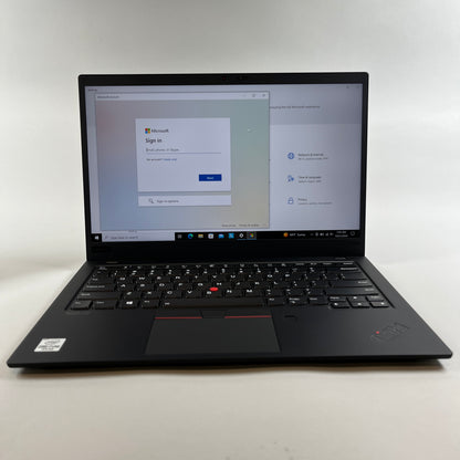 Lenovo ThinkPad x1 Carbon Gen 8  14" i7-10610U 1.8GHz 16GB RAM 512GB SSD READ