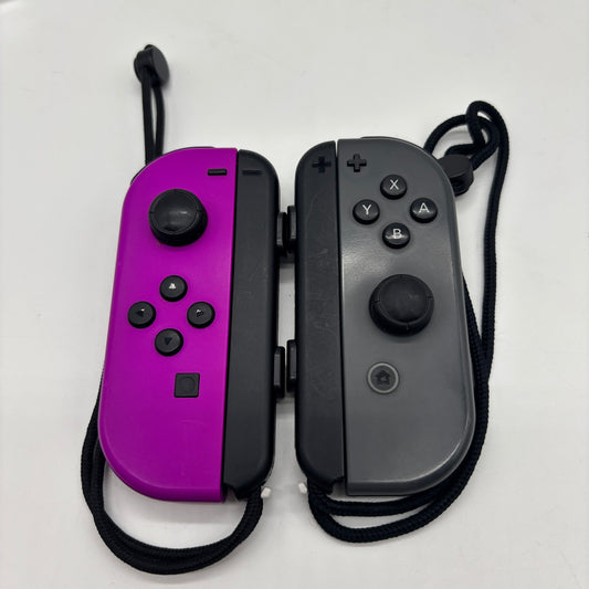 Nintendo Switch Joy-Con Controller HAC-015/HAC-016 Purple/Black