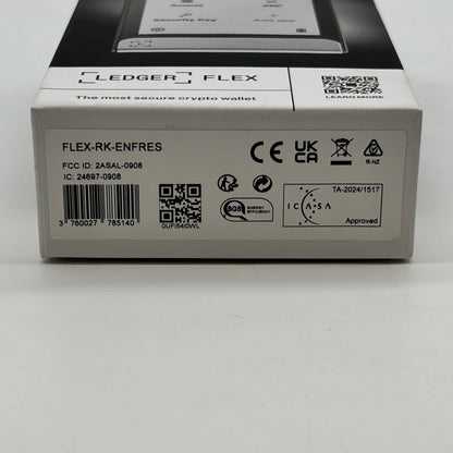 New Ledger Flex Secure Crypto Wallet 0908