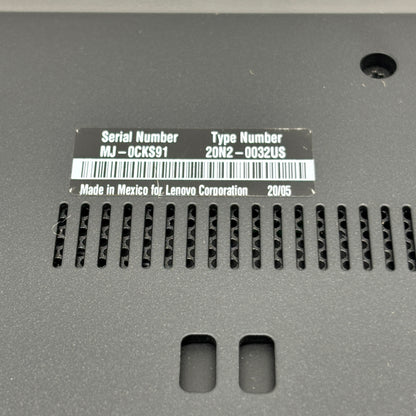 Lenovo ThinkPad T490 20N20032US 14" i5-8265U 1.8GHz 16GB RAM 256GB SSD