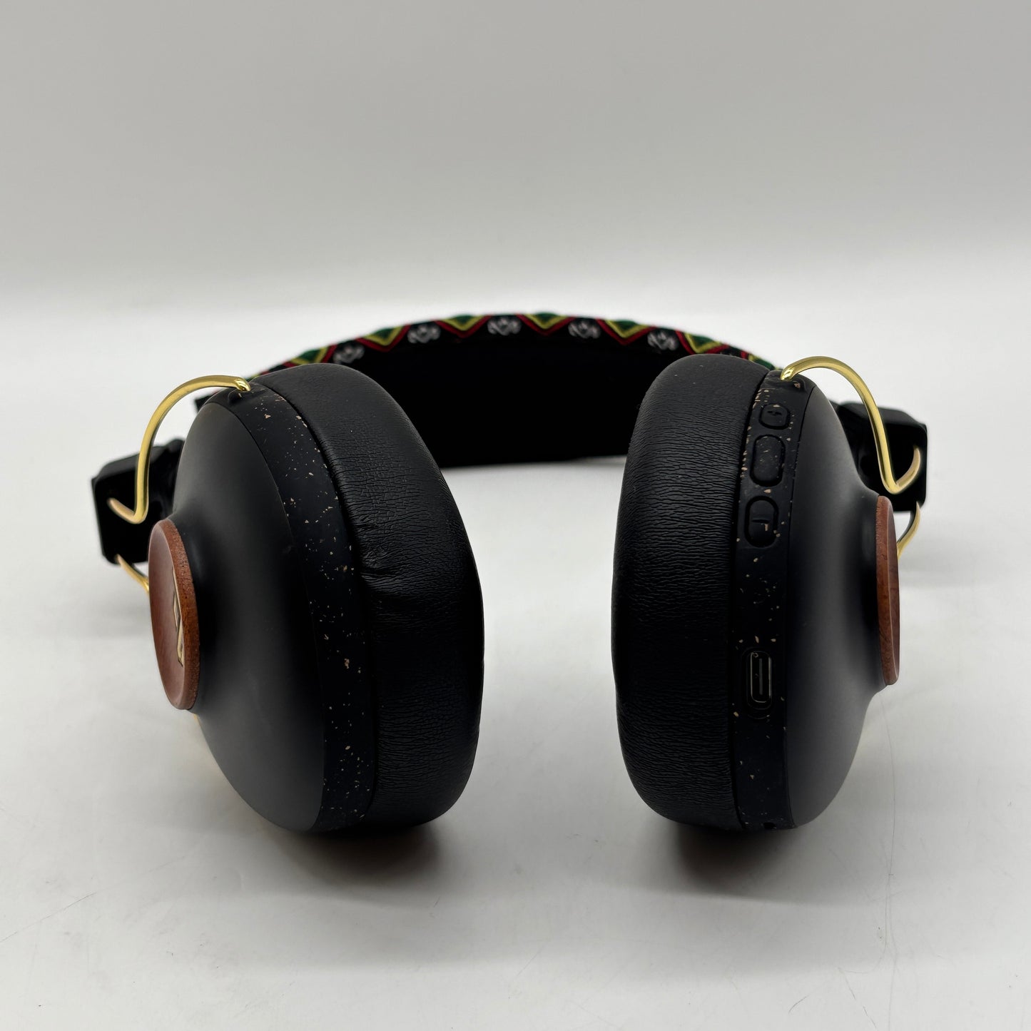 House of Marley Positive Vibration Frequency Wireless Over-Ear Headphones Rasta
