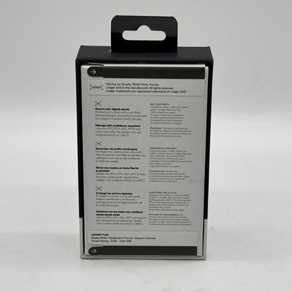 New Ledger Flex Secure Crypto Wallet 0908
