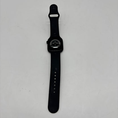 Unlocked Apple Watch Series 10 46MM Black Aluminum Black Sport Band MWY43LW/A