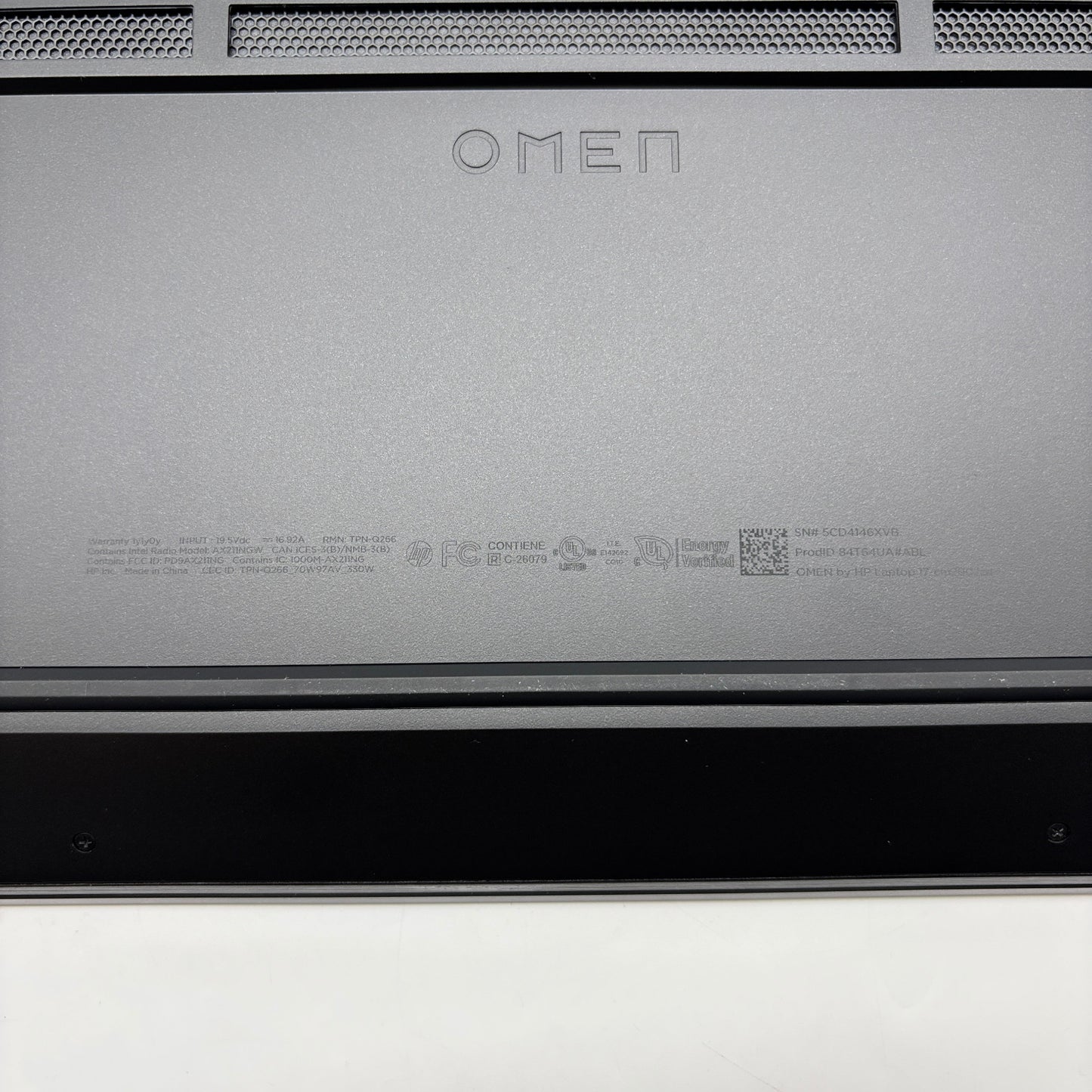 HP Omen 17-CM2002CA 17.3" i7-13700HX 2.1GHz 32GB RAM 4TB SSD GeForce RTX 4060