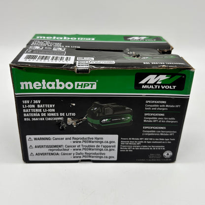 New Metabo BSL 36A18X 36V Battery