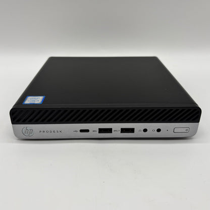 HP ProDesk 600 G3 Mini 4DS98UC#ABA i5-9500T 2.50GHz 16GB RAM 512GB