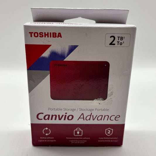 New Toshiba Canvio Advance Portable SSD HDTCA20XR3AA