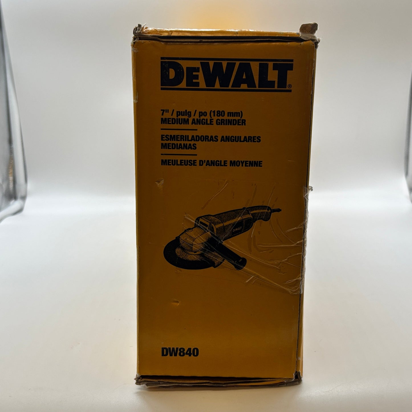 New DeWalt DW840 7" Corded Medium Angle Grinder
