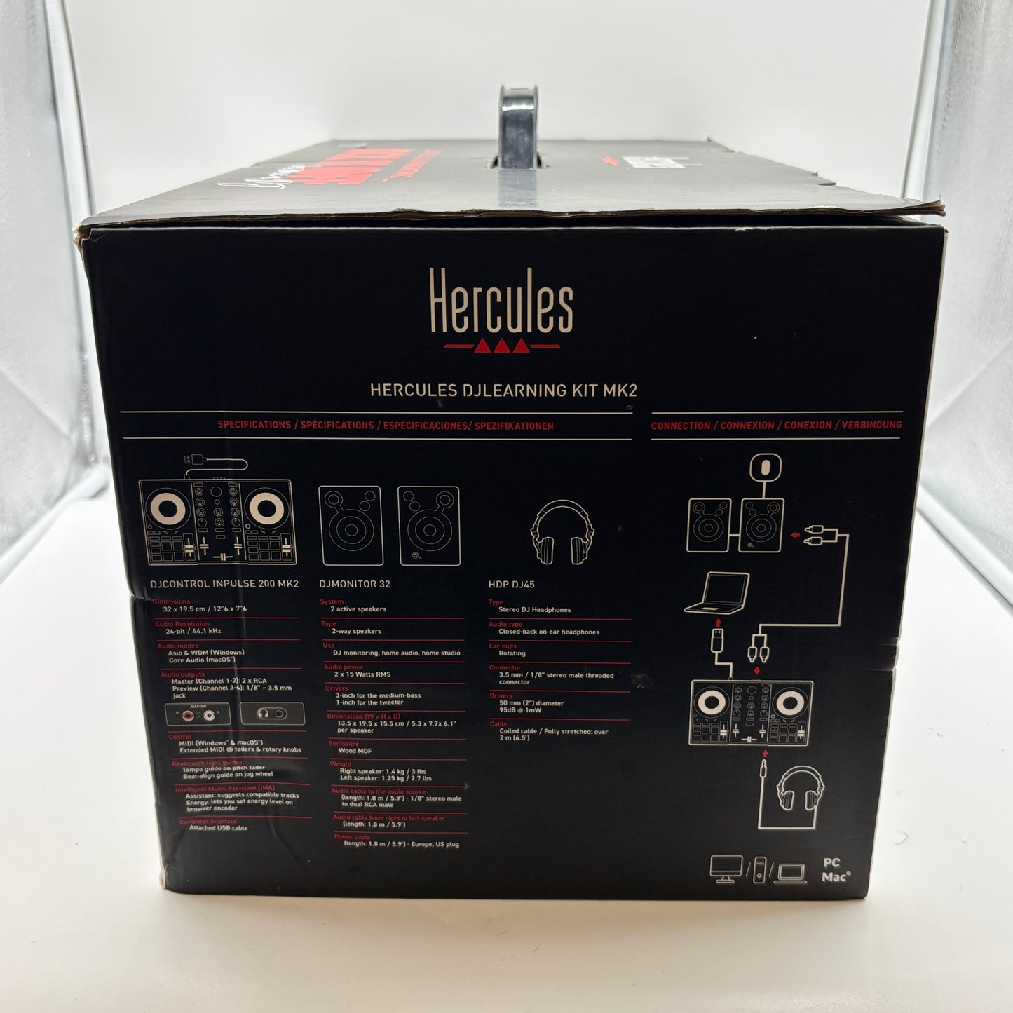 New Hercules DJ Learning Kit MK2