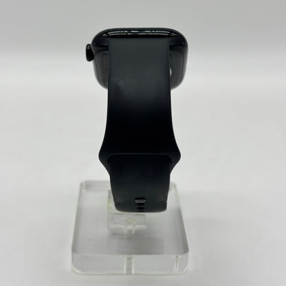 Unlocked Apple Watch Series 10 46MM Black Aluminum Black Sport Band MWY43LW/A
