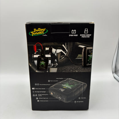 New Battery Tender 800 Amp  Vehicle Jumpstarter + Tire Inflator 030-3010-WH