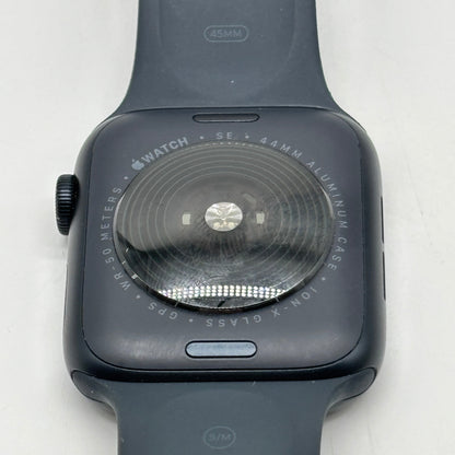 GPS Only Apple Watch SE 2nd Gen 44MM Midnight Aluminum Midnight Sport Band A2723