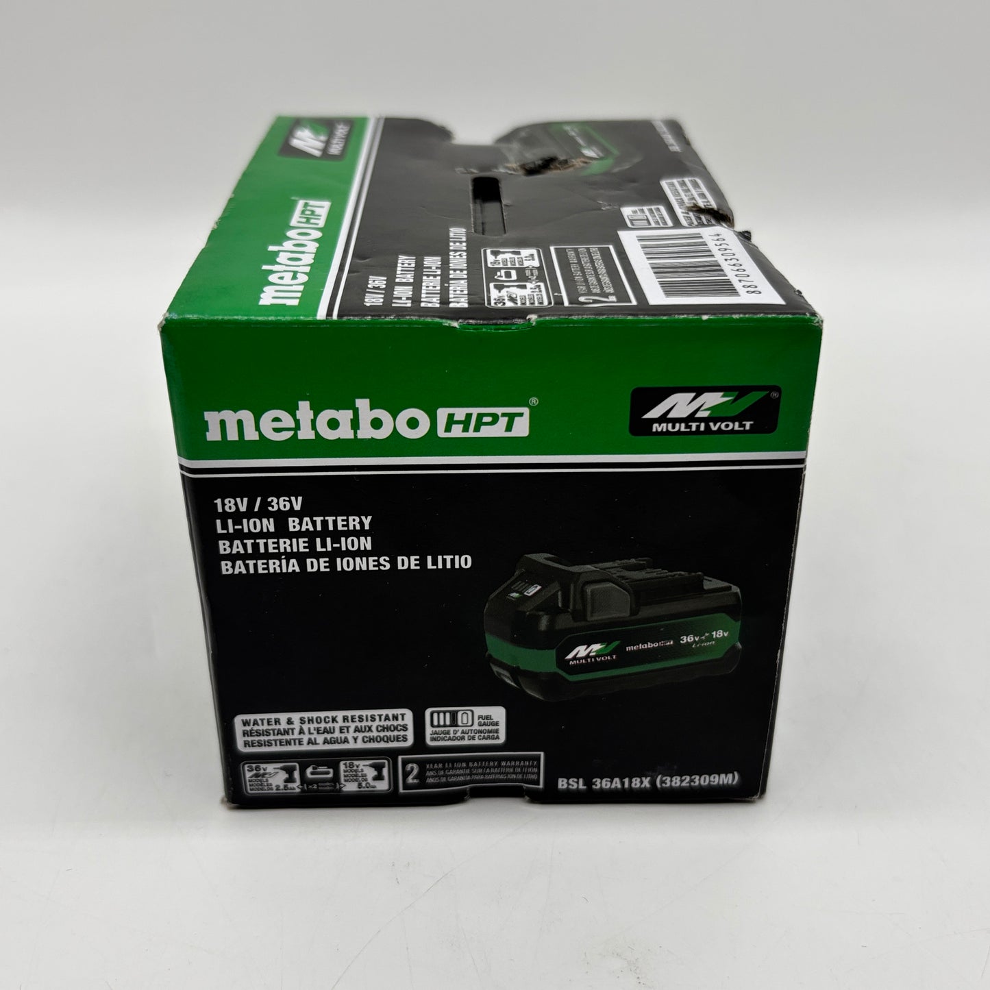 New Metabo BSL 36A18X 36V Battery