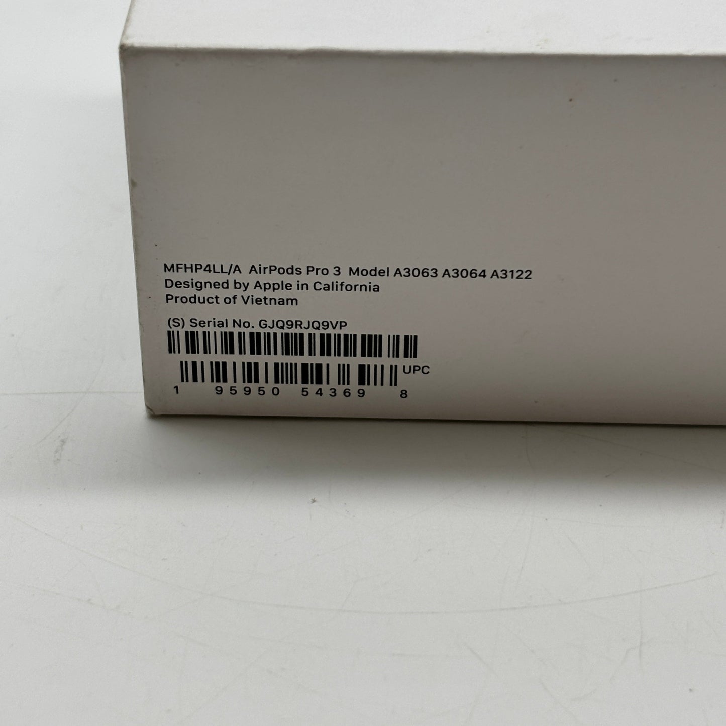 New Apple AirPods Pro 3rd Gen with MagSafe Charging Case MFHP4LL/A