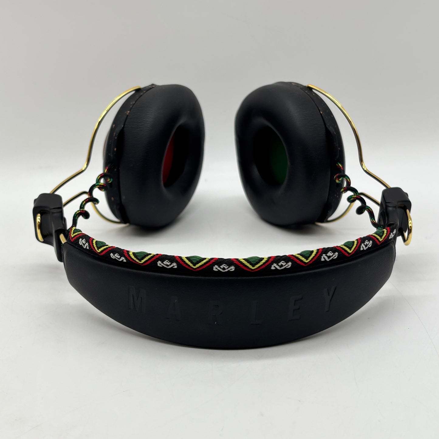 House of Marley Positive Vibration Frequency Wireless Over-Ear Headphones Rasta