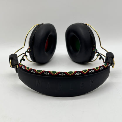 House of Marley Positive Vibration Frequency Wireless Over-Ear Headphones Rasta