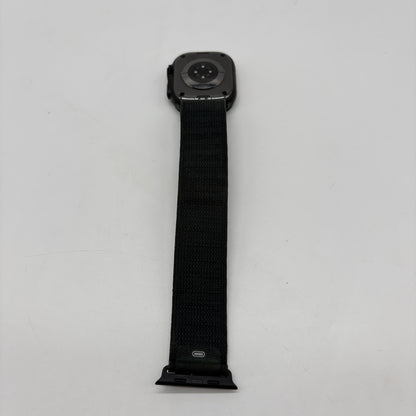GPS Only Apple Watch Ultra 2 49MM Black Titanium Green Alpine Loop A2986
