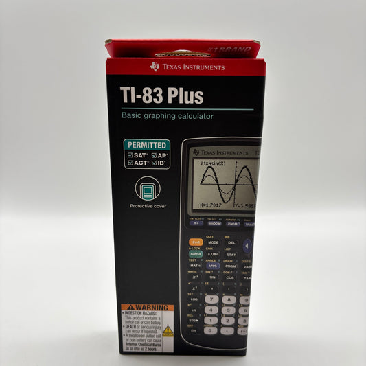 New Texas Instruments TI-83+ Graphing Calculator