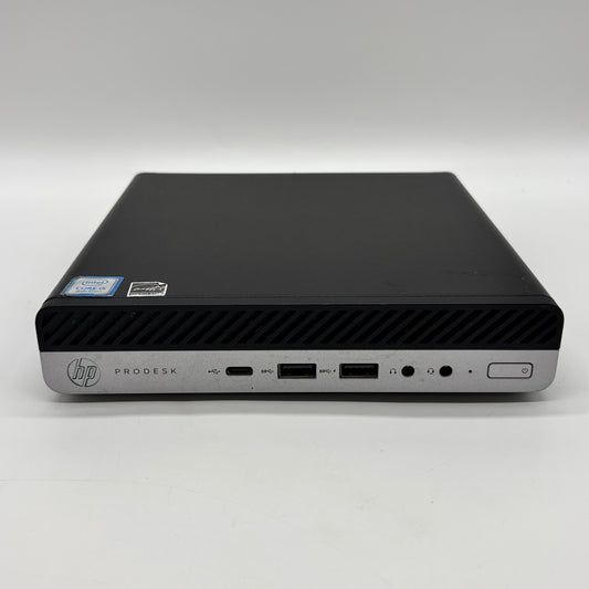 HP ProDesk 600 G4 DM PC i5-8500T 2.1GHz 8GB RAM 256GB SSD