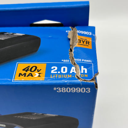 New Kobalt 40v Max 2.0Ah Battery 3809903