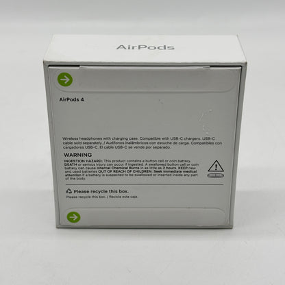 New Apple AirPods 4th Gen with MagSafe Charging Case MXP63LL/A