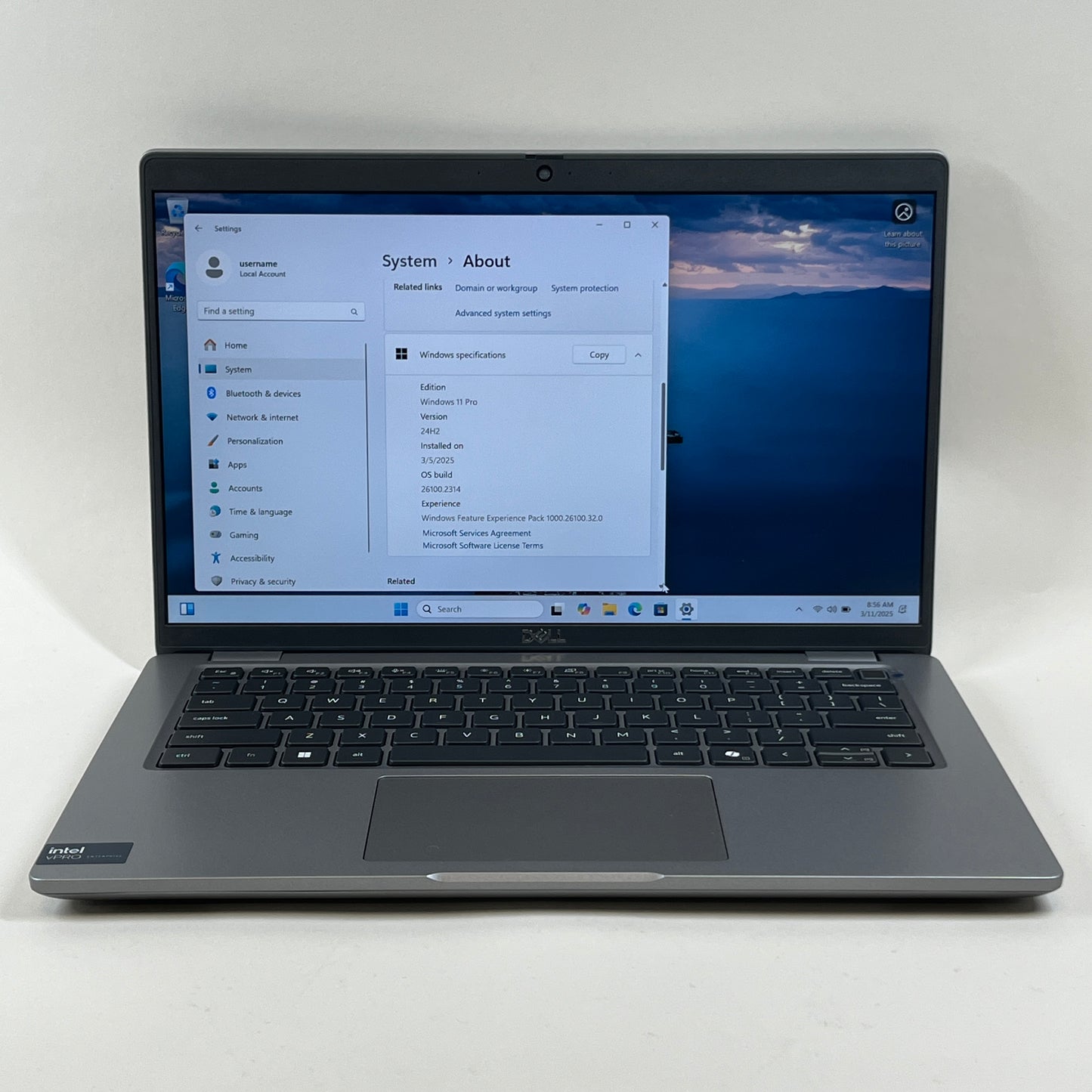 Dell Latitude 5450 P165G 14" Core Ultra 5 135U 2.1GHz 32GB RAM 256GB SSD