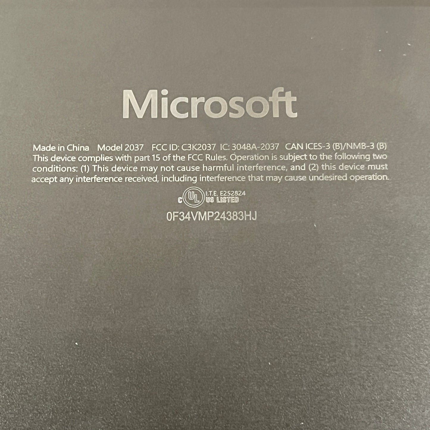 Microsoft Surface Laptop 7th Edition 2037 15" Snapdragon X Elite 3.4GHz 16GB RAM