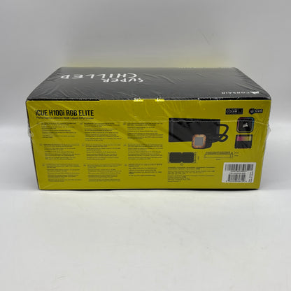 Corsair iCUE H100i RGB Elite 240mm Liquid CPU Cooler CW-9060058-NW