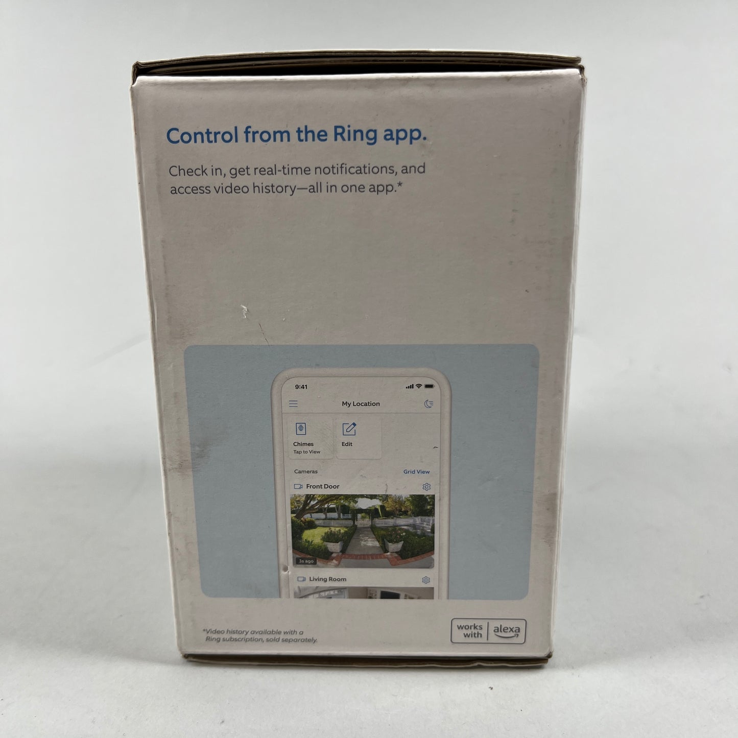 New Ring Stick Up Cam Wireless Indoor/Outdoor Camera