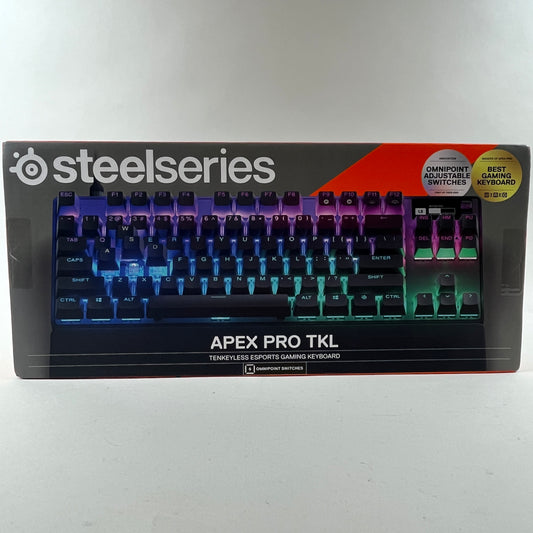 New Steelseries Apex Pro TKL Gaming Keyboard 64856