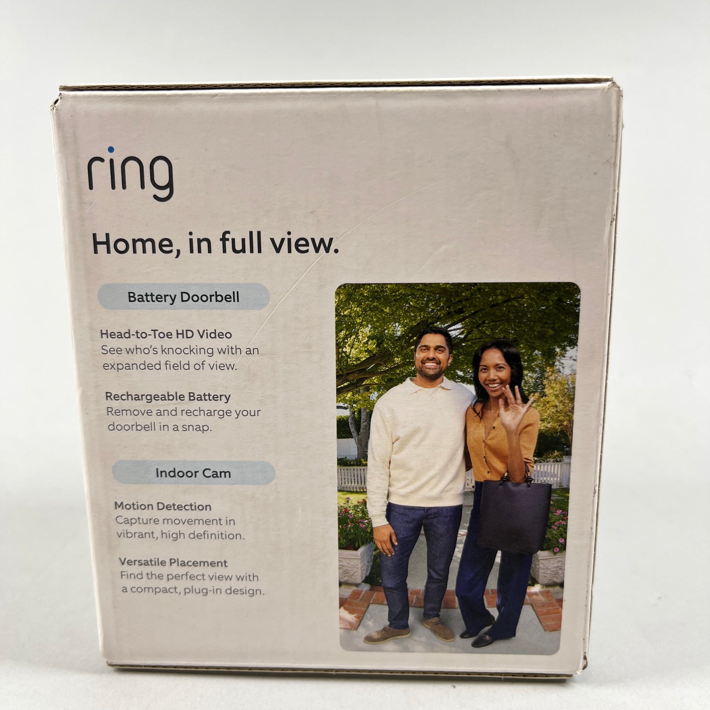 New Ring Stick Up Cam Wireless Indoor/Outdoor Camera