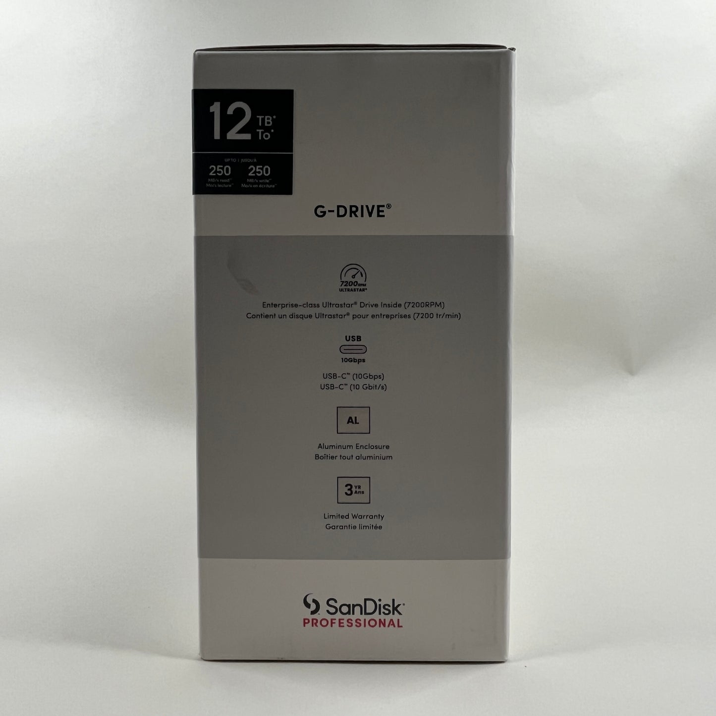New SanDisk Portable G-Drive 12TB USB-C External SSD