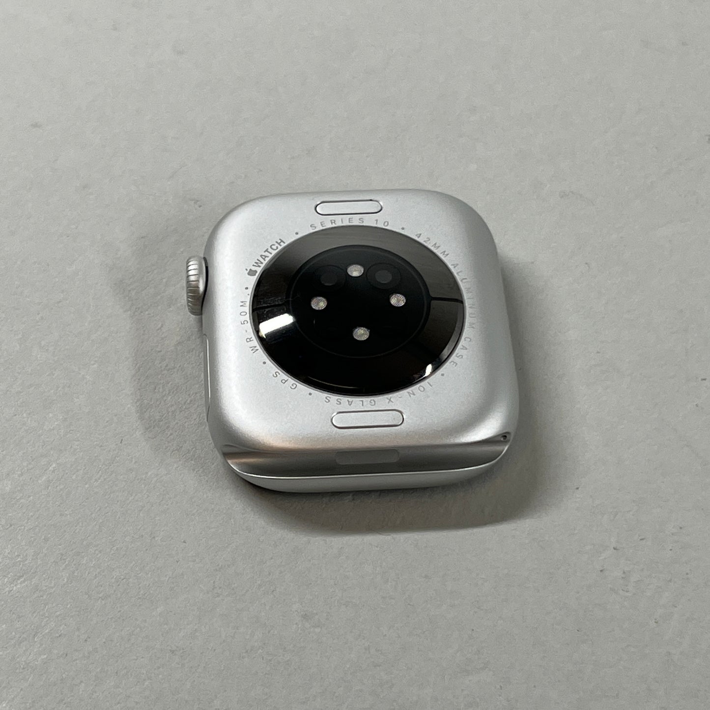 GPS Only Apple Watch Series 10 42MM Silver Aluminum MWWD3LW/A Face Only